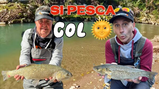 Finalmente si pesca col SOLE!!!