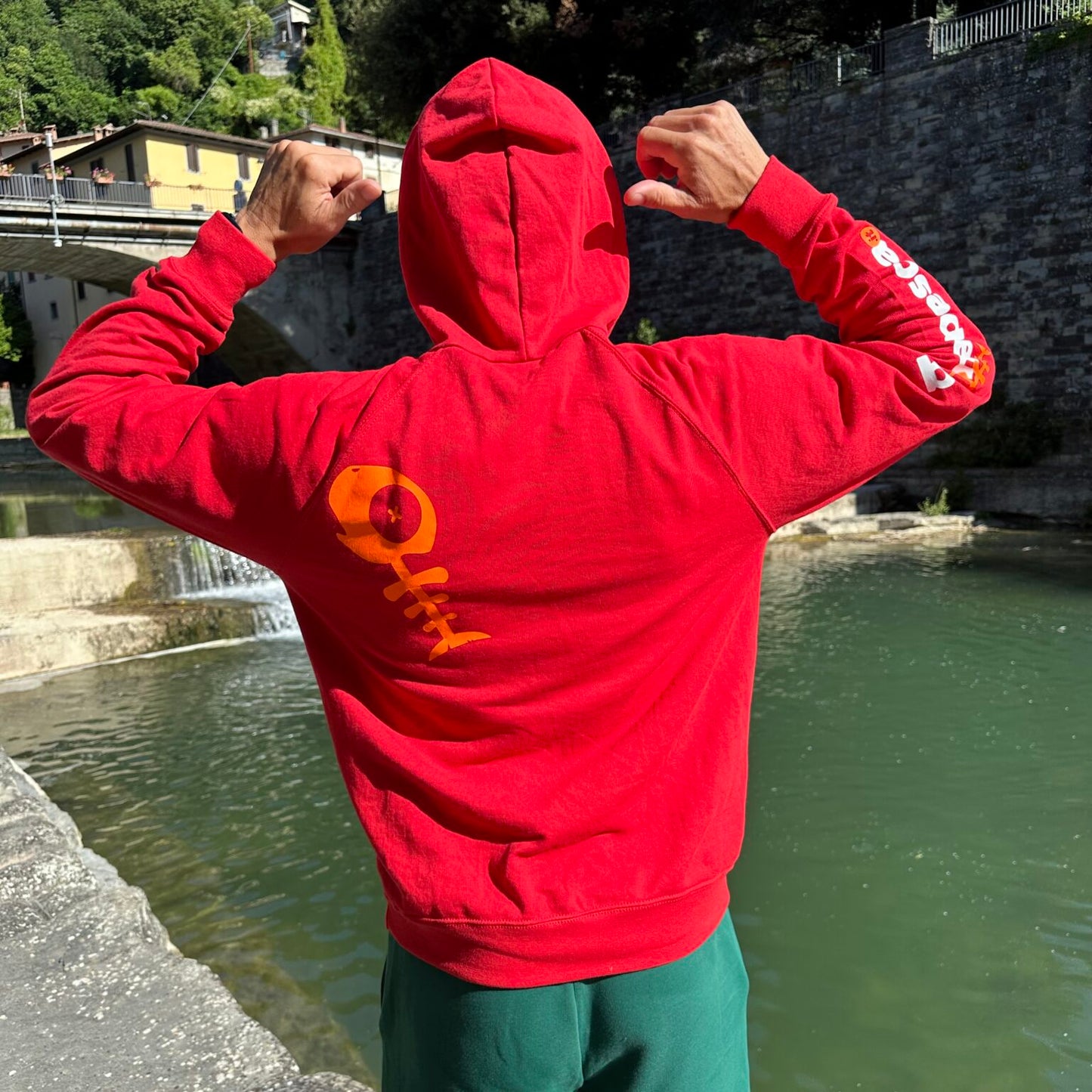 REINA LIGHT - felpa leggera rossa