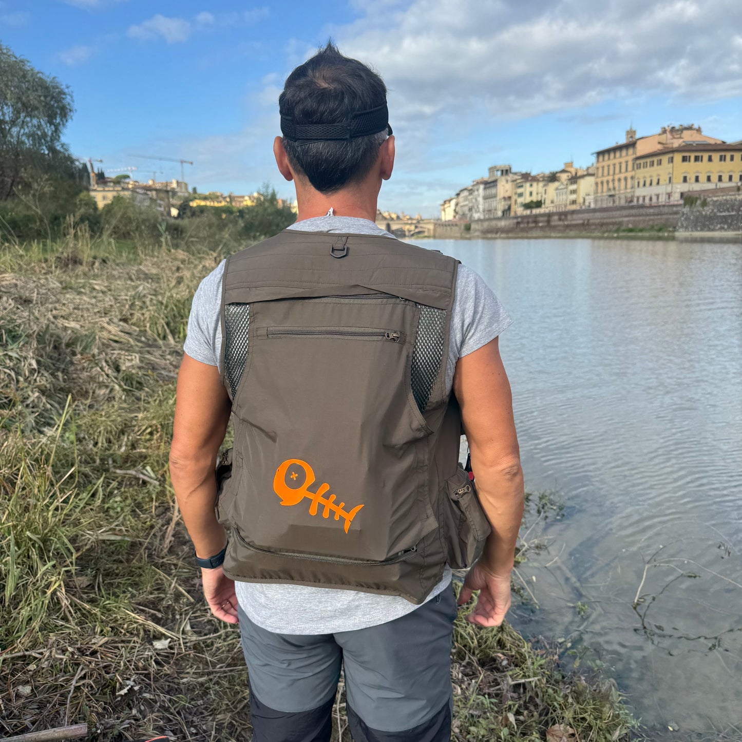 NASEN - gilet torba multi tasche