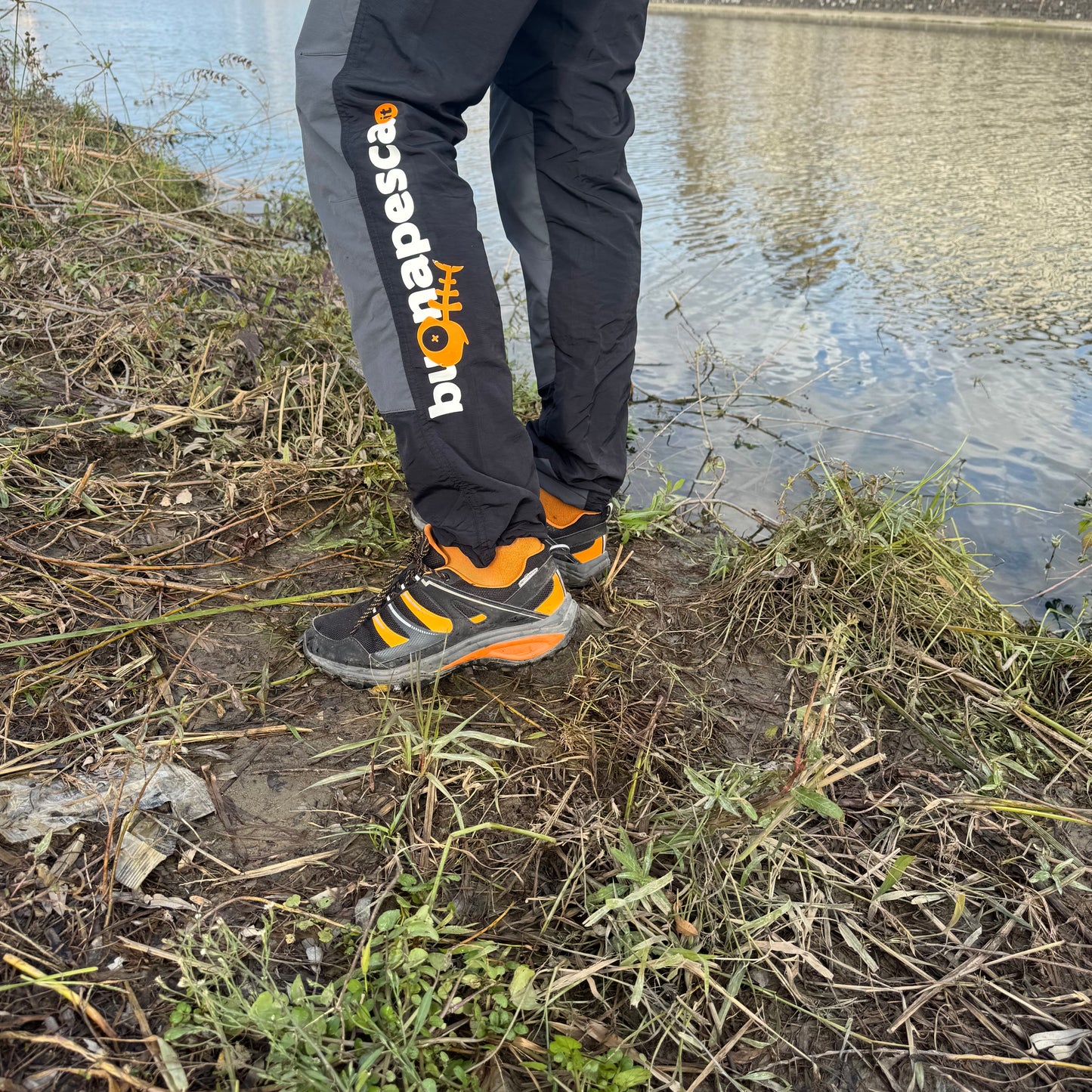 SILURO - pantalone tecnico nero