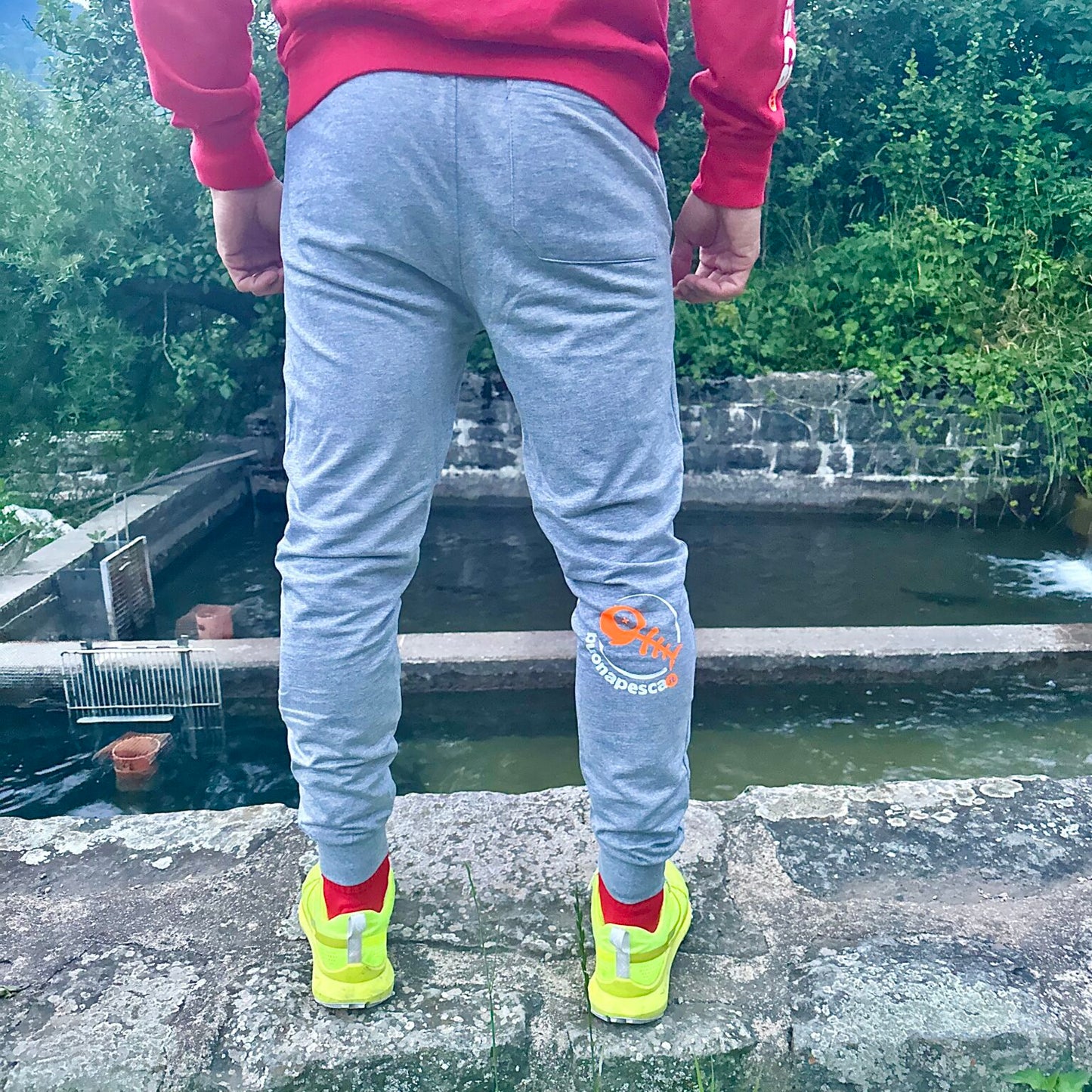 OMBRINA LIGHT - pantaloni tuta grigio leggeri