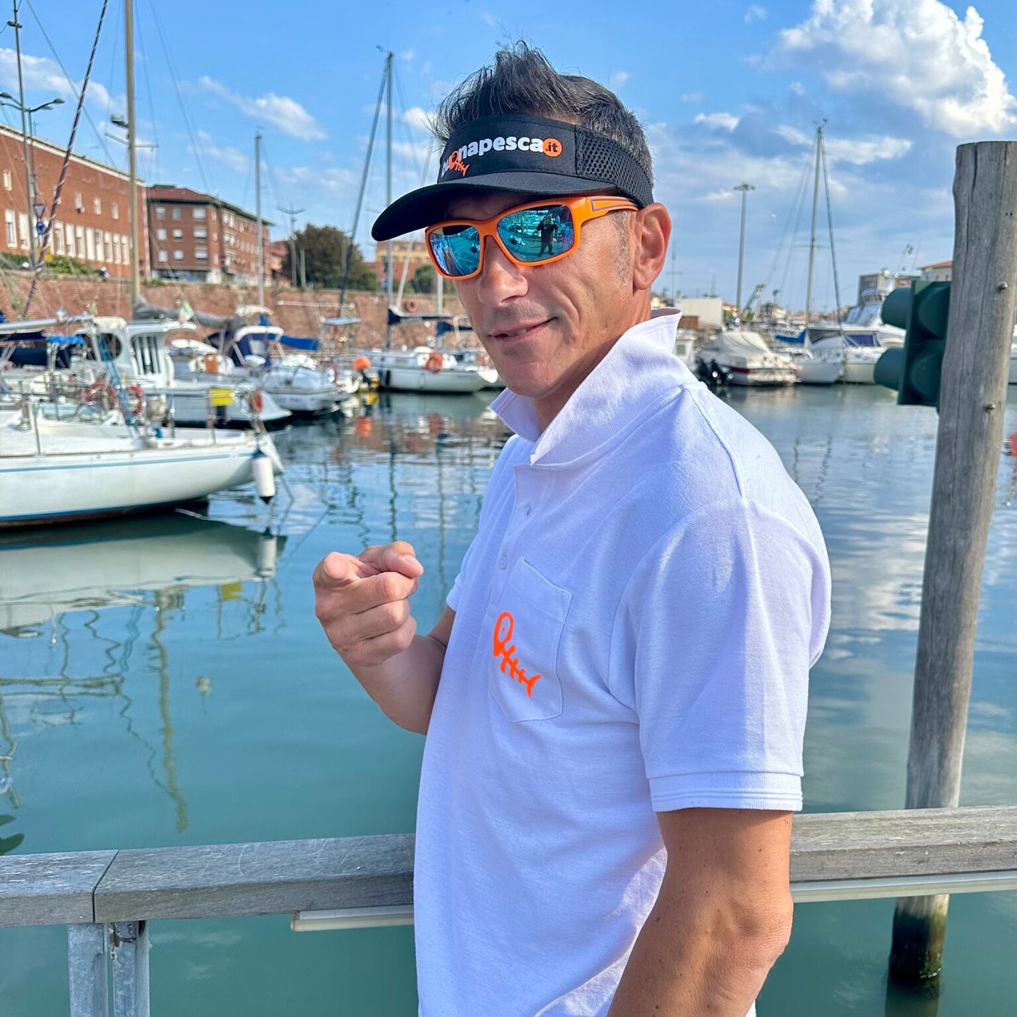 CARASSIO - polo bianca