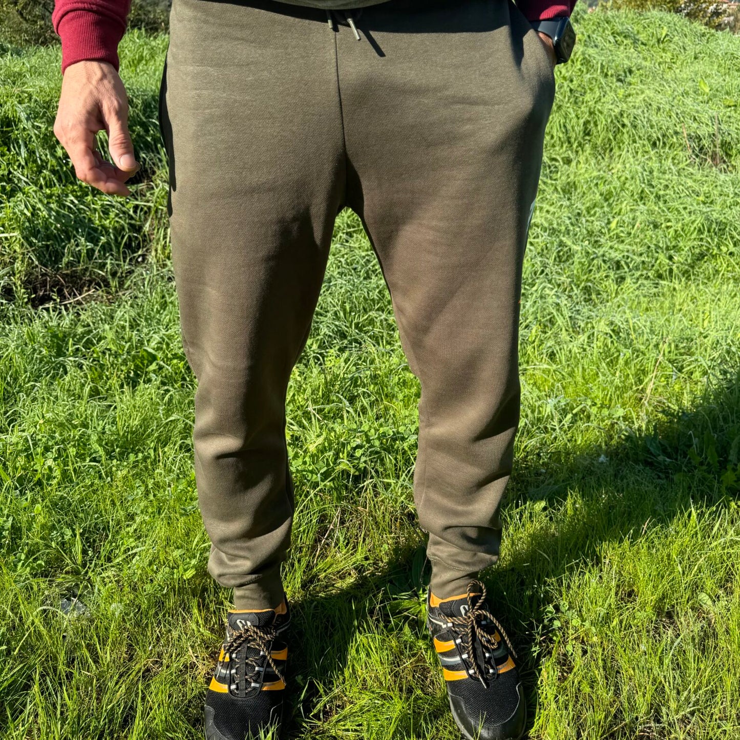 OMBRINA - pantaloni tuta verdi