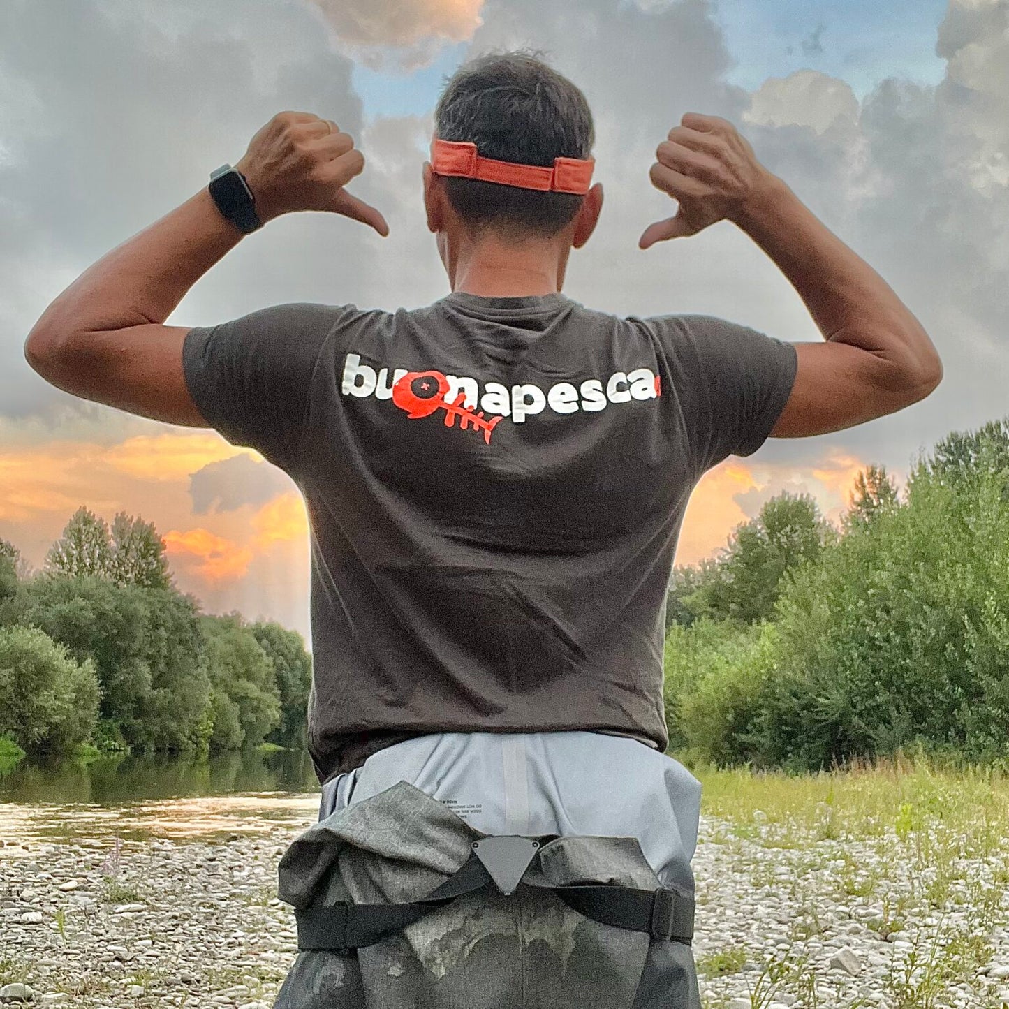 IRIDEA - t-shirt grigio piombo