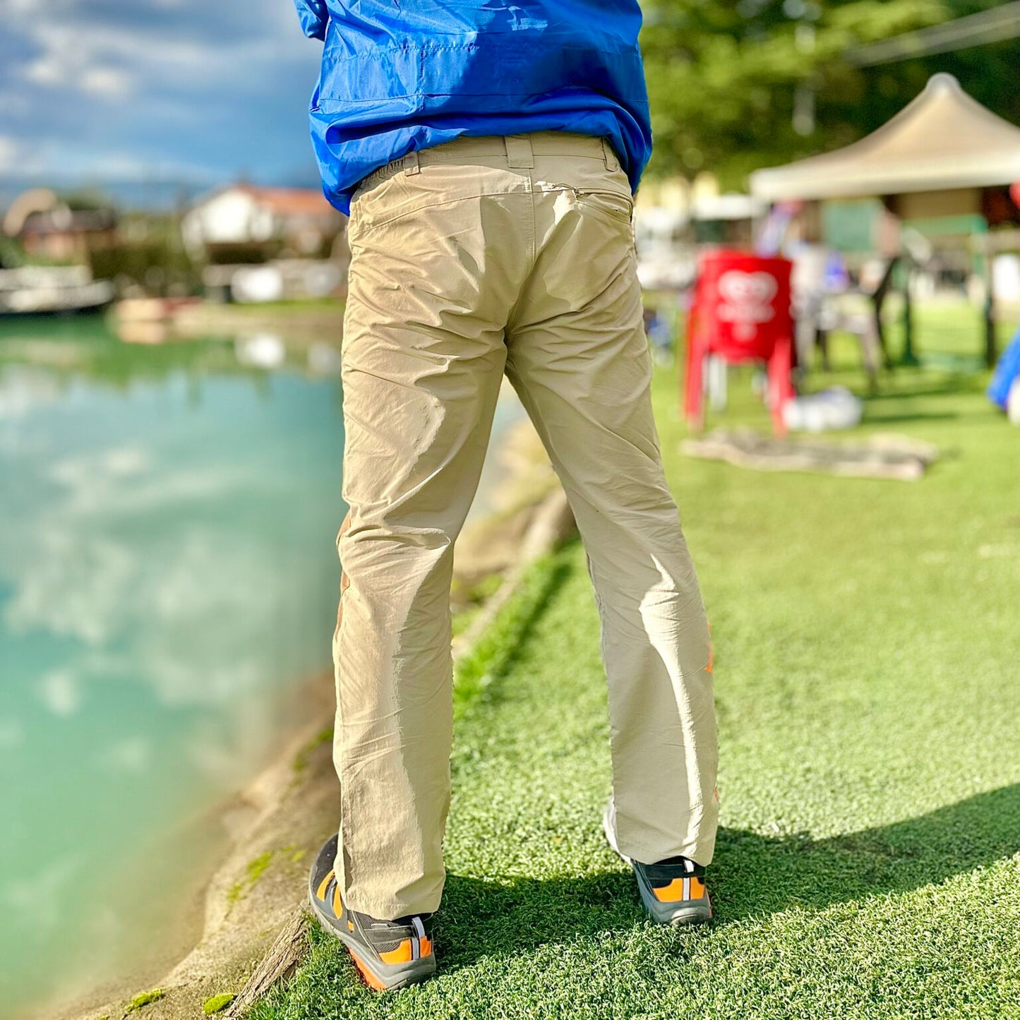 SILURO - pantalone tecnico crema