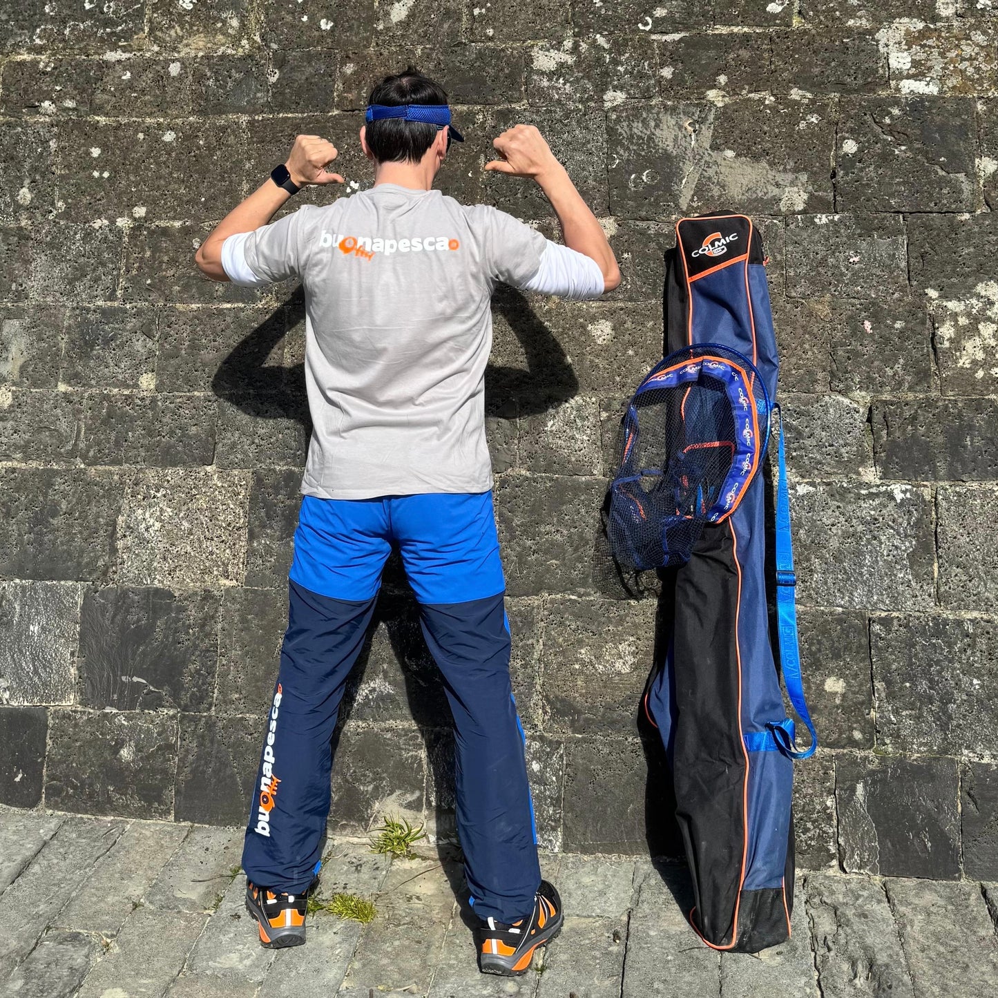 SILURO - pantalone tecnico blu