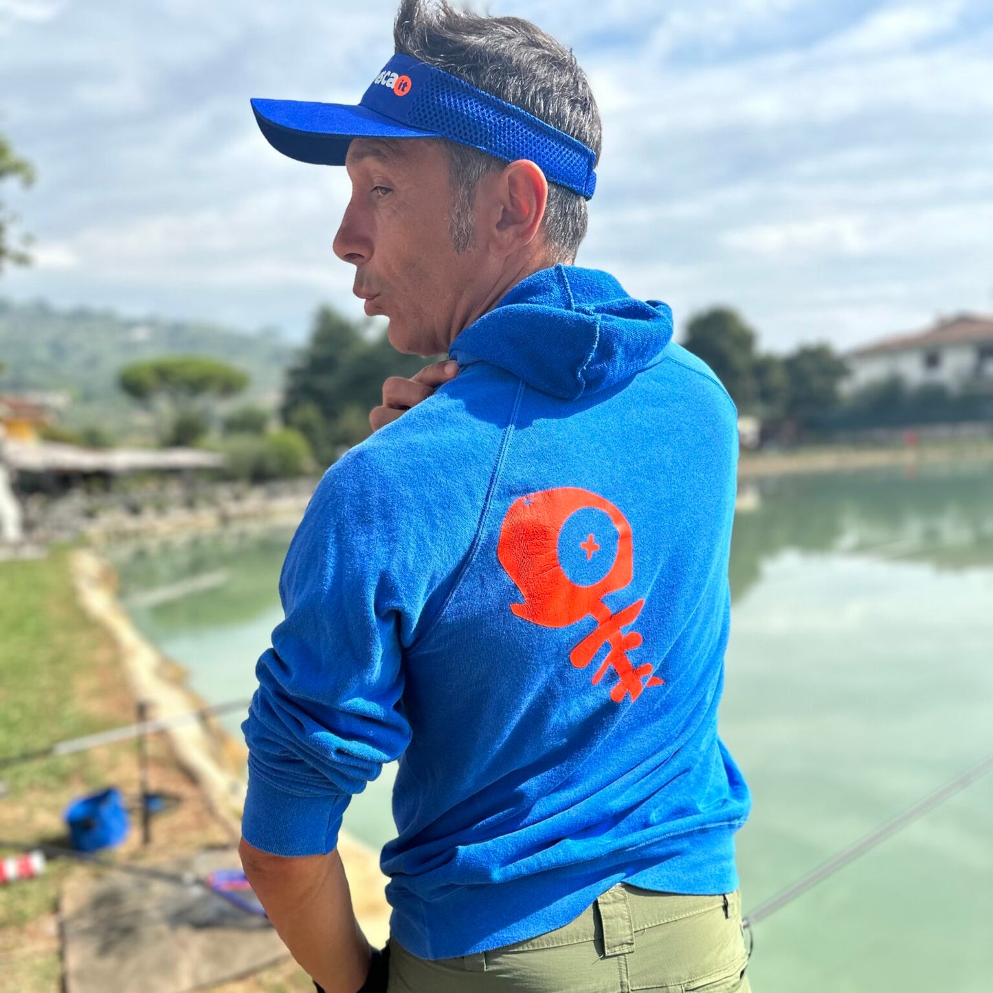 REINA LIGHT - felpa leggera royal