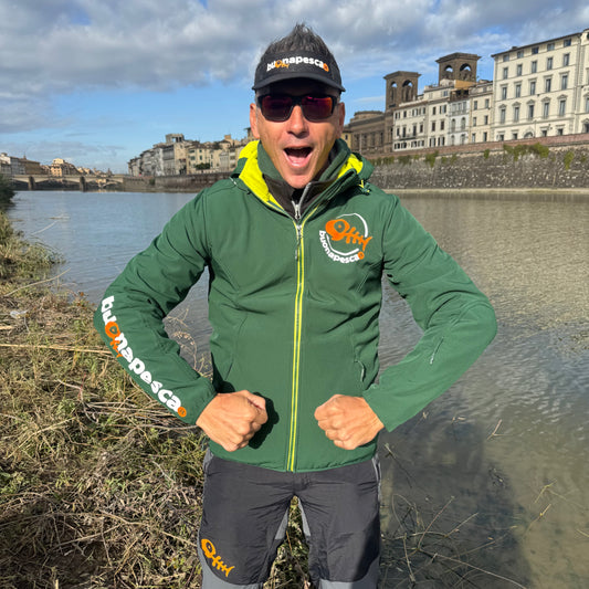 BRANZINO - giacca calda verde