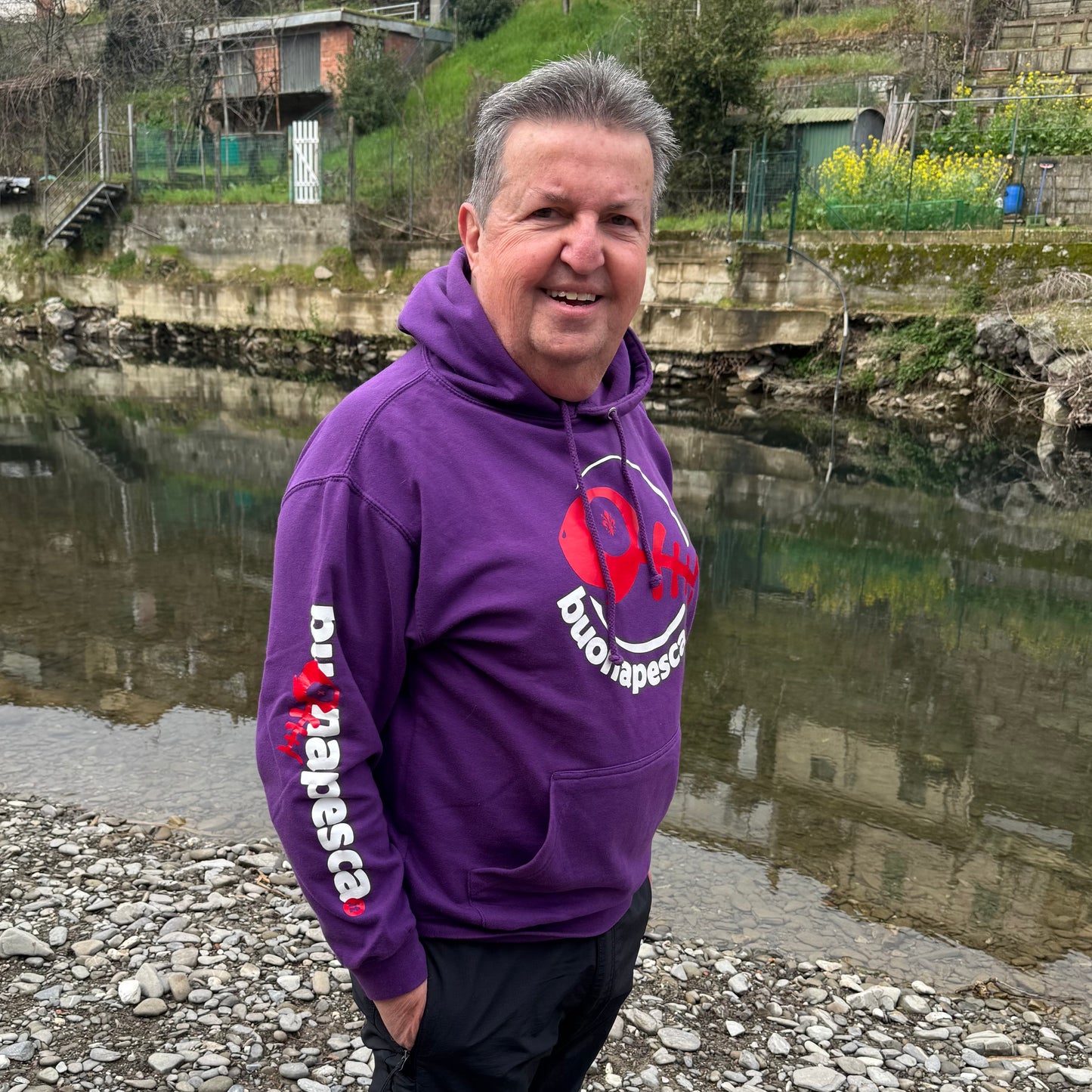 REINA - felpa “Gianfranco Monti” viola