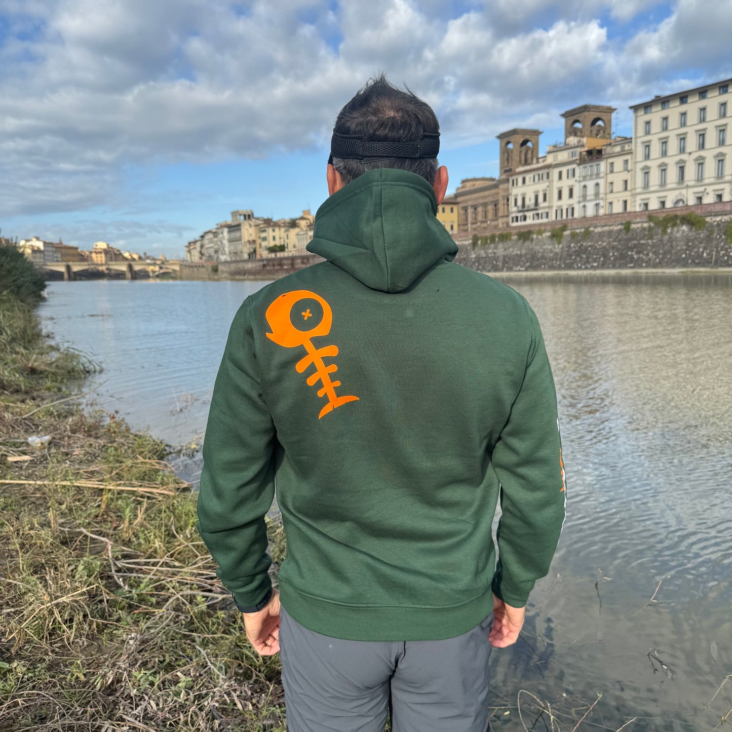 GARDON - felpa verde