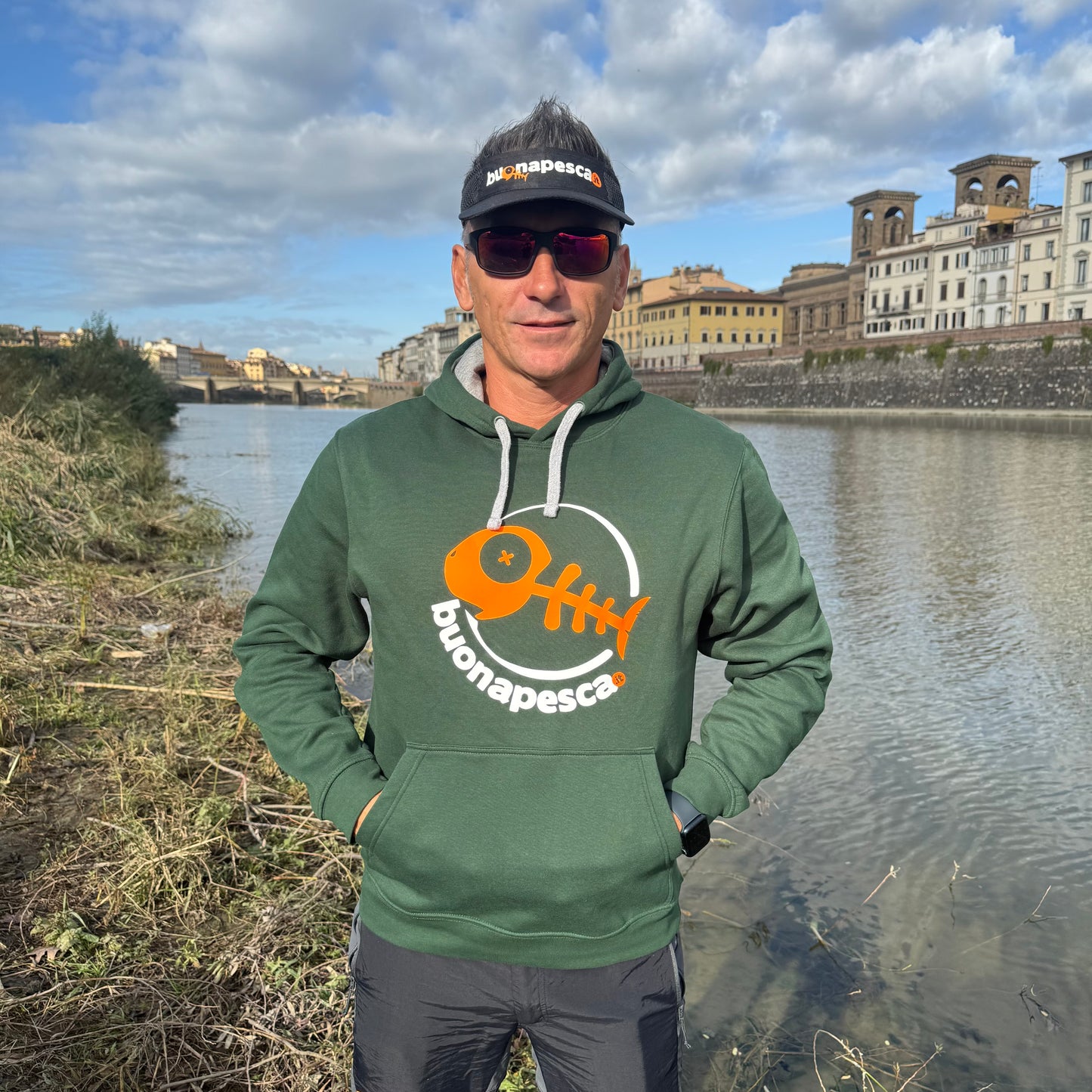 GARDON - felpa verde